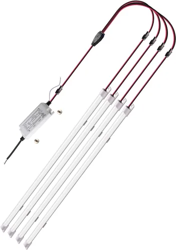 Vista 7 de Kit de reacondicionamiento magnético LED de 2 x 2 pies, 27 W, 5000 K, 0-10 V regulable, instalación rápida