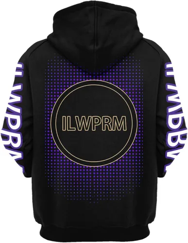 Vista 2 de ILWPRM Sudadera con capucha de anime con estampado 3D para hombre, sudadera con capucha para cosplay callejero