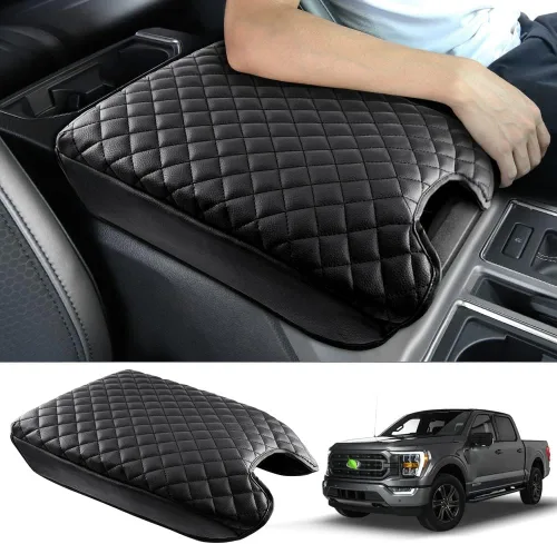 Vista 11 de Autorder Funda de consola central para Jeep Grand Cherokee 2011-2019 2020 2021, accesorios para reposabrazos, funda antiarañazos, almohadilla
