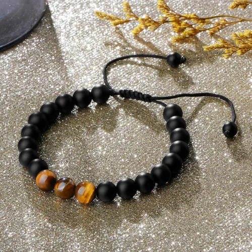 Vista 5 de Pulsera de regalos para hombres para papá hijo mi hombre novio marido hermano nieto abuelo papá bonus sobrino tío cumpleaños día del padre
