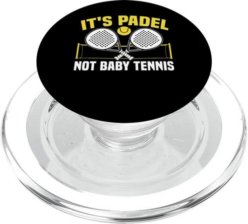 Vista 7 de Its Padel Not Baby - Raqueta de pádel de tenis PopSockets PopWallet para MagSafe