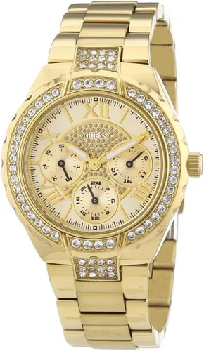 Vista 7 de GUESS W0111L2 Sparkling Hi-Energy Reloj dorado para mujer