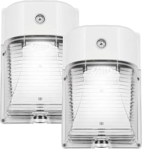 Vista 14 de Cinoton - Paquete de luces LED de pared, 26 W, 3000 lm, 5000 K (resistente al agua IP65), 100 – 277 Vac, 150 – 250 W MH/HPS, repuesto para Bronce