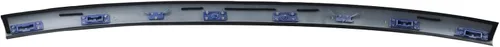 Vista 4 de Moldura de parabrisas exterior superior delantero para Toyota FJ Cruiser 2007-2014 con moldura lateral color blanco 75503-35061-A0