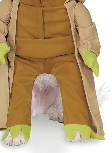 Vista 3 de Disfraz Rubies, traje para mascota de Star Wars, Yoda con brazos, S, Como se muestra