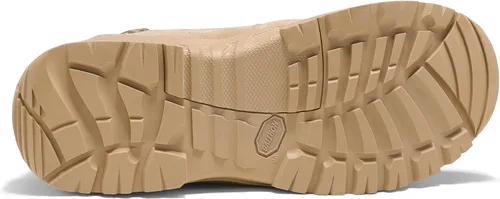 Vista 5 de NORTIV 8 - Botas de trabajotácticasmilitares para hombre ,con cremallera lateral, hechas de cuero para combatemotocicleta