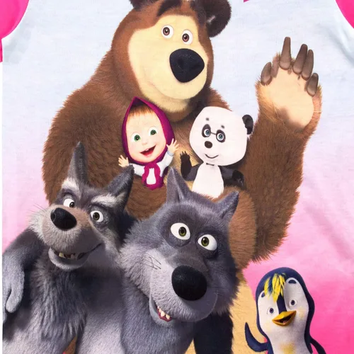 Vista 3 de Masha and the Bear Pijamas para niñas