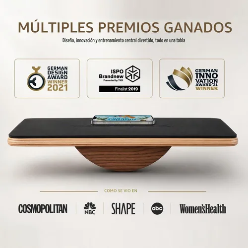 Vista 7 de Plankpad PRO Ponte en forma jugando juegos y haciendo entrenamientos; tabla de plank y tabla de equilibrio con aplicación gratuita para iOS/Android
