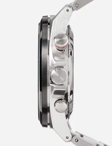 Vista 3 de Seiko SSB407 Essentials - Reloj cronógrafo con esfera azul de acero inoxidable para hombre Azul Patchwork