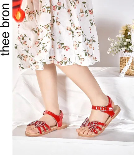 Vista 3 de THEE BRON Sandalias para niñas y zapatos de vestir de verano
