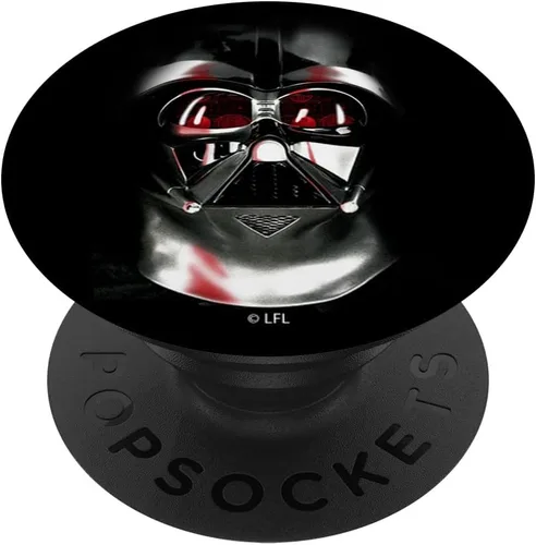 Vista 6 de Star Wars Máscara de Darth Vader Reflejo en sus ojos PopSockets MagSafe PopGrip para iPhone