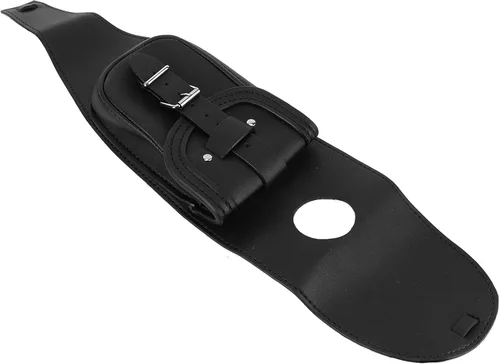 Vista 7 de Naroote Bolsa para tanque de combustible para motocicleta, bolsa de panel de tanque de combustible de piel sintética, bolsa de cubierta de tanque