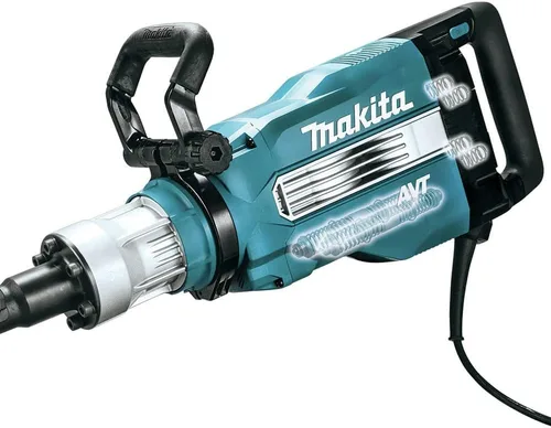 Vista 3 de Makita Martillo de demolición AVT de 45 lb HM1512, acepta brocas hexagonales de 1-1/8