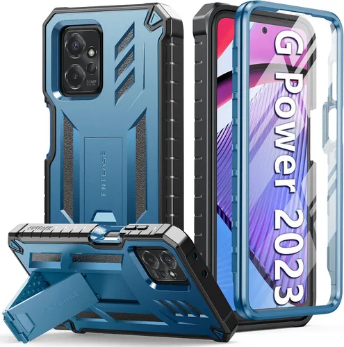 Vista 27 de FNTCASE Funda para Moto G 5G 2023 / Moto G Power 5G 2023 con función atril