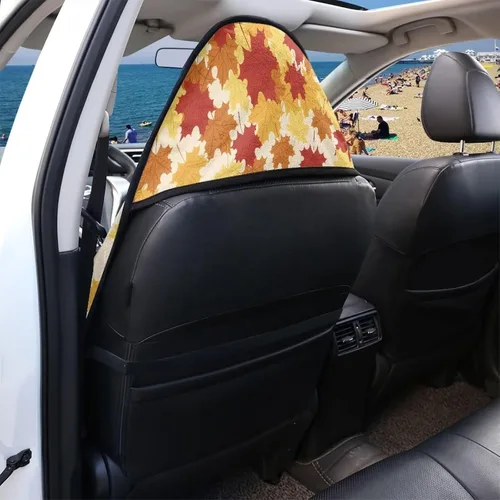 Vista 5 de Rnyleeg Funda de toalla para asiento delantero de automóvil de Acción de Gracias para otoño, después del gimnasio, natación, yoga, fundas