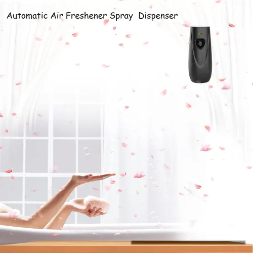 Vista 5 de Dispensador automático de ambientador, dispensador de ambientador montado en la pared/de pie, dispensador de fragancia en aerosol adecuado