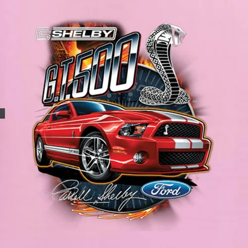 Vista 23 de Wild Bobby Shelby GT500 Cobra - Sudadera con capucha con diseño oficial de Ford Motors Cars and Trucks
