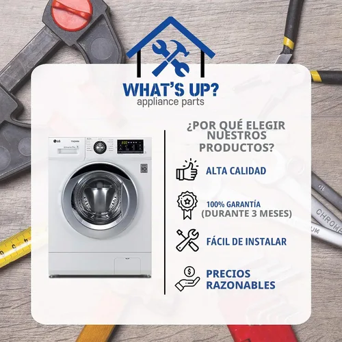 Vista 7 de What's Up? 6931EL3002M Parte de repuesto del OEM del termostato del secador para secadores LG