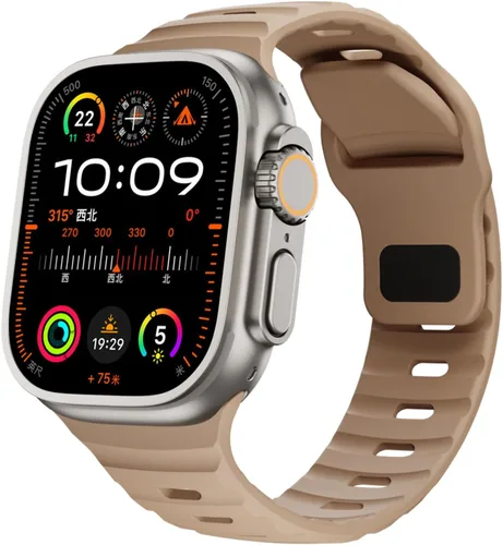 Vista 23 de Correas de silicona deportivas compatibles con Apple Watch Band de 1.929 in, 1.811 in, 1.772 in, 1.732 in, 1.654 in, 1.614 in, 1.575 in, 1.496 in