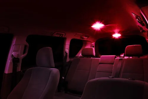 Vista 5 de XtremeVision LED interior para Subaru Legacy 2004-2014 (8 piezas) kit de LED interior rojo + herramienta de instalación