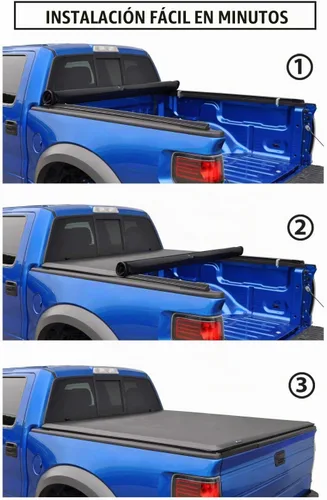 Vista 6 de Tyger Auto T1 - Funda enrollable suave para cama de camioneta, compatible con Honda Ridgeline 2017-2026 Cama de 5'4" (64") TG-BC1H9065