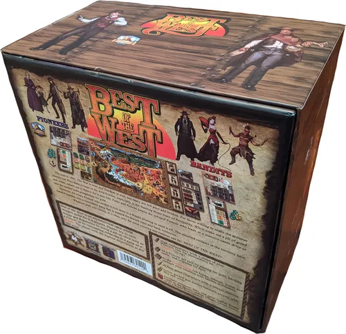 Vista 2 de Best of the West - Juego de mesa - Asimétrica temática occidental para 2 a 6 jugadores