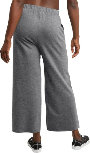 Vista 2 de Hanes Originals - Pantalones cortos de pierna ancha para mujer, pantalones retro ligeros de rizo francés, 25 pulgadas