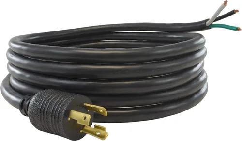 Vista 6 de Conntek 29139-180 Cable de alimentación de bloqueo de 15 pies para el modelo L6-30P al modelo SJTW 10/3, 30 amperios, 250 voltios