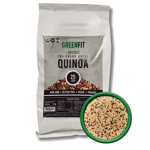 Vista 11 de OA QUINOA Now Greenfit Quinua Tricolor Orgánica Royal (5 Lb)