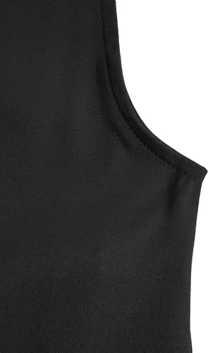 Vista 4 de Verdusa Enterizo corto con tirantes delanteros y bolsillo para mujer