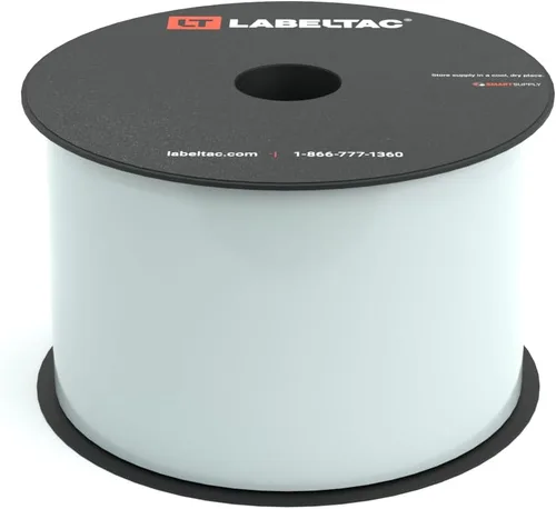 Vista 8 de Suministro de etiquetas LT4/LT4P/LTPX 0.5" x 150' Negro Print Long-Lasting Labels on Durable Water & Chemical Resistant Vinyl - Ideal for a Wide