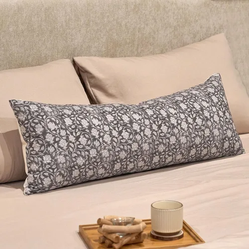Vista 18 de DOMVITUS Fundas de almohada florales de 18 x 18 pulgadas, fundas de almohada para sofá, funda de almohada con estampado floral, fundas decorativas