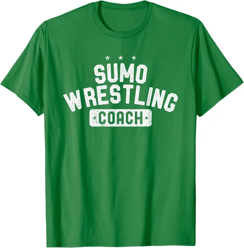 Vista 4 de Camiseta vintage de lucha libre Sumo Entrenador de lucha libre, Negro, S