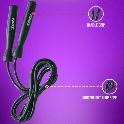Vista 3 de Cuerda de saltar de velocidad para todas las edades, sin enredos, cable rápido, ideal para ejercicios en casa, cardio, boxeo y entrenamientos