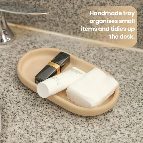 Vista 6 de Boowan Nicole Moldes de silicona para hormigón, juego de moldes de velas de cemento para accesorios de baño, moldes de silicona para cepillos