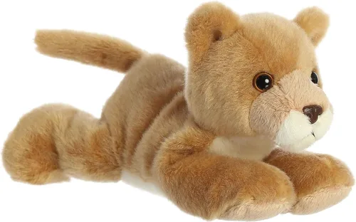 Vista 124 de Aurora® Adorable Mini Flopsie™ Mei Mei™ Animal de peluche, facilidad juguetona, compañeros atemporales, color blanco, 8 pulgadas