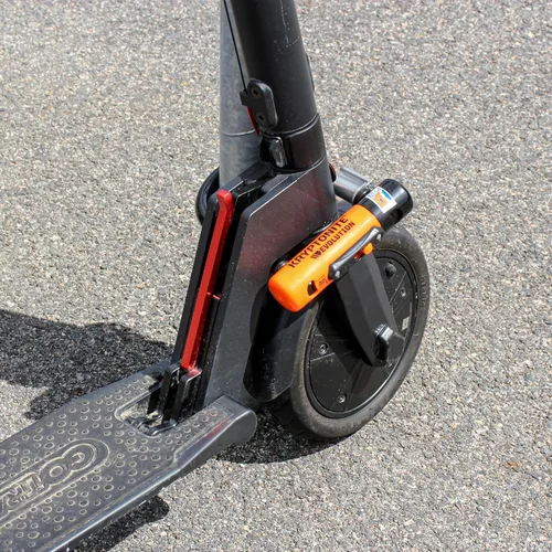 Vista 4 de Kryptonite Evolution Mini-5 - Cerradura en U para bicicleta, resistente antirrobo, soporte de montaje de grillete de acero de 0.51 pulgadas