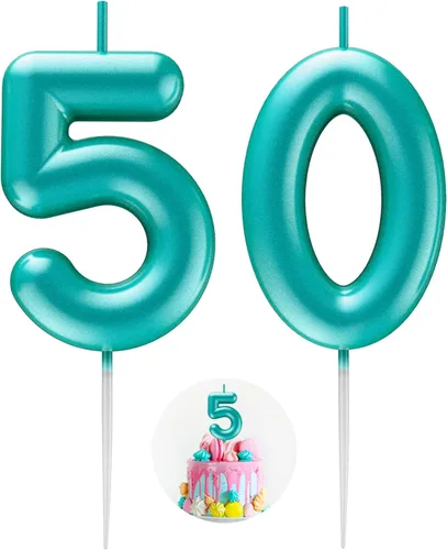 Vista 58 de Vela Azul Número 15 de Cumpleaños Velas 3D de Número para Pastel de Cumpleaños Decoración de Fiesta de Cumpleaños Suministros para Boda