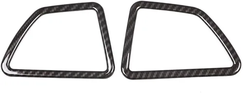Vista 7 de Marco de ventilación de plástico ABS para salpicadero de coche, accesorios para BMW X5 X6 E70 E71 2008-2013, conducción a la izquierda