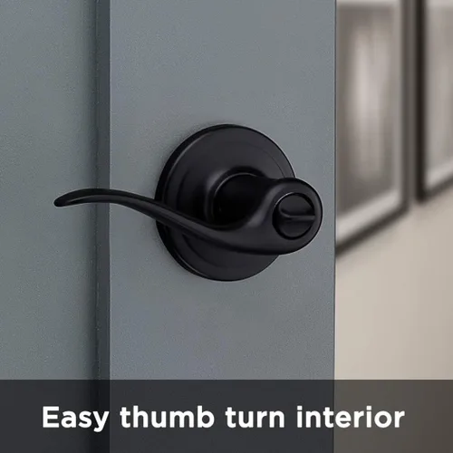 Vista 11 de Kwikset Tustin - Manija de puerta de entrada con cerradura y llave, palanca exterior reversible con cerradura segura, para entrada principal