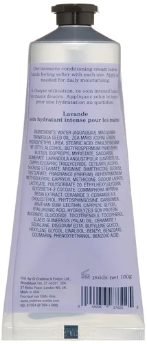 Vista 4 de Crabtree & Evelyn Terapia de manos ultrahidratante, lavanda, 3.5 oz