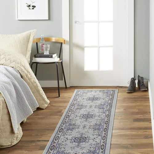 Vista 17 de Home Dynamix Premium Sakarya - Alfombra tradicional con borde de medallón, color azul campo, 9 pies 2 pulgadas x 12 pies 5 pulgadas, rectangular
