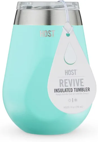 Vista 3 de HOST Vaso aislado al vacío, 10 onzas, menta