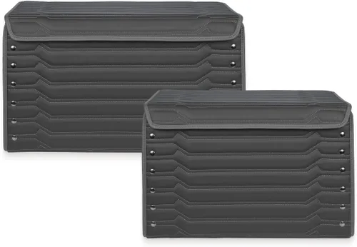 Vista 13 de Owleys Organizador plegable de maletero para Ford Maverick - Almacenamiento plegable de carga con tapa - Pequeña caja de camioneta y organizador