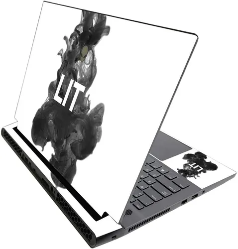 Vista 477 de MightySkins - Skin brillante con purpurina para Alienware M17 R3 (2020) y M17 R4 (2021) - Diversión de los años 90 Acabado duradero con purpurina