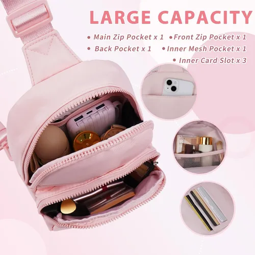 Vista 3 de YOOLIFE Bolso bandolera con inicial, bolsas pequeñas para niñas y mujeres, regalos para adolescentes, niñas, adolescentes, novia, dama de honor