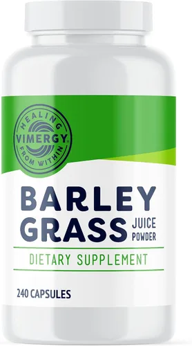Vista 8 de Vimergy Jugo de Hierba de Cebada en Polvo Suplemento Dietético - 0.8g por Porción (150 Porciones) – Fórmula de Superalimento Limpio – Promueve