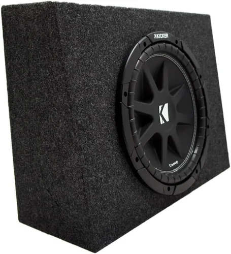 Vista 2 de KICKER Caja de subwoofer para camión con carga Comp de 12" (10C12-4)