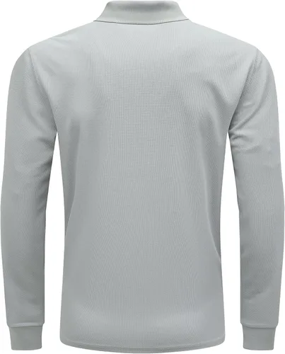 Vista 3 de MOERDENG Polo de golf para hombre, ajuste regular, secado rápido, táctico, manga corta y larga, camiseta de tenis