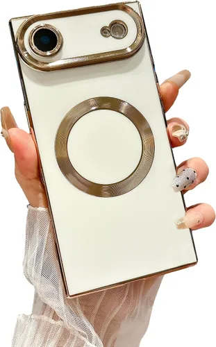 Vista 122 de Owncase Funda Magnética para iPhone 11, (Compatible con MagSafe) (Protección Completa de Lente de Cámara) (Esquinas Reforzadas) Funda Parachoques
